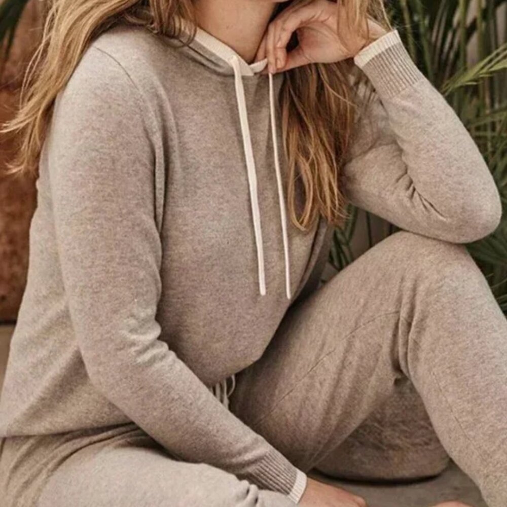 Summersalt coziest cashmere blend Lounge set medium EUC